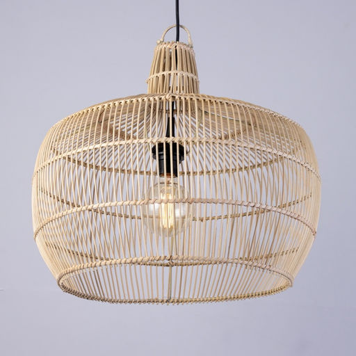 Светильник потолочный из ротанга «Нико», 1×120 Вт, Е27, 50×50×45 см