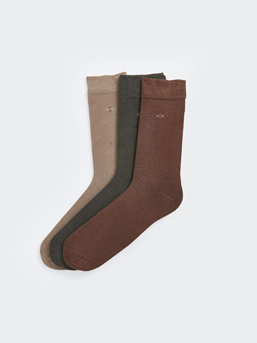 Desenli Erkek Soket ?orap 3l? - Waikiki фото 2