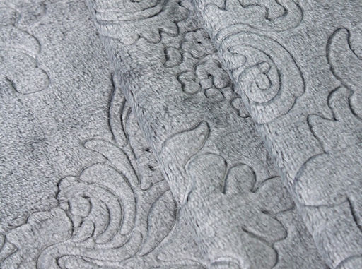 АРТ 007 Покрывало- плед с тиснением 150*210 "Дым"