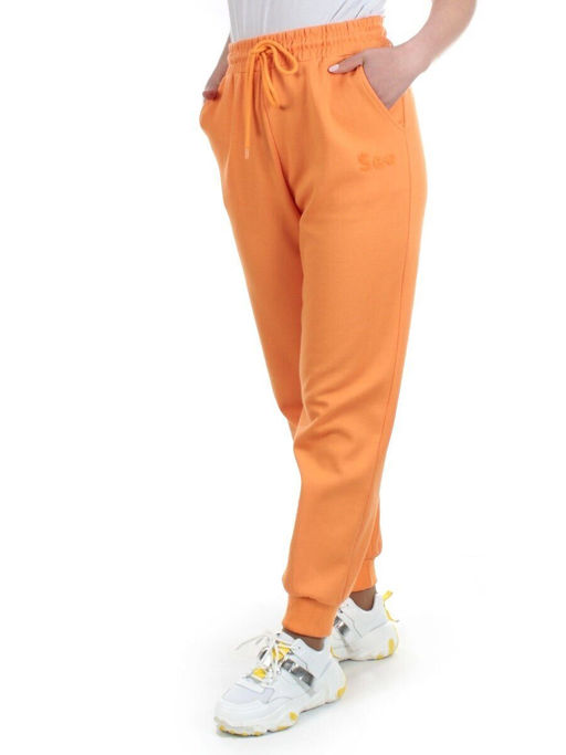 2643 ORANGE Брюки спортивные женские