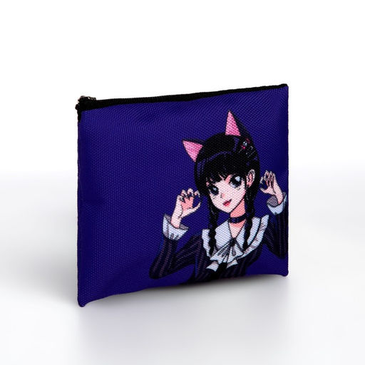 Кошелек детский текстильный Девочка, 11?9?0.5 см, фиолетовый - NAZAMOK KIDS фото 3