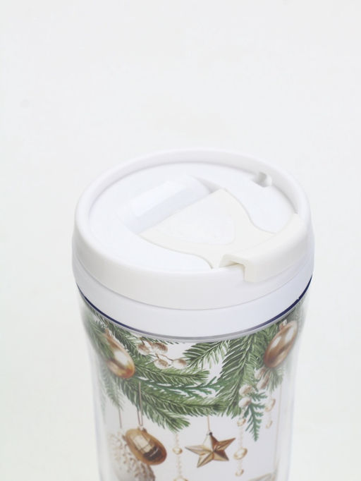 Подарочный набор: ежедневник А6 80 листов и термостакан 250 мл "Пусть мечты сбываются"