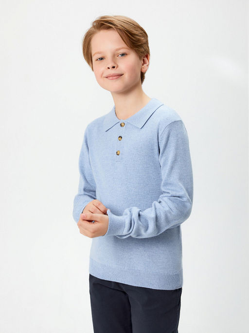 ACOOLA / Джемпер детский для мальчиков Luigi1 голубой фото 11