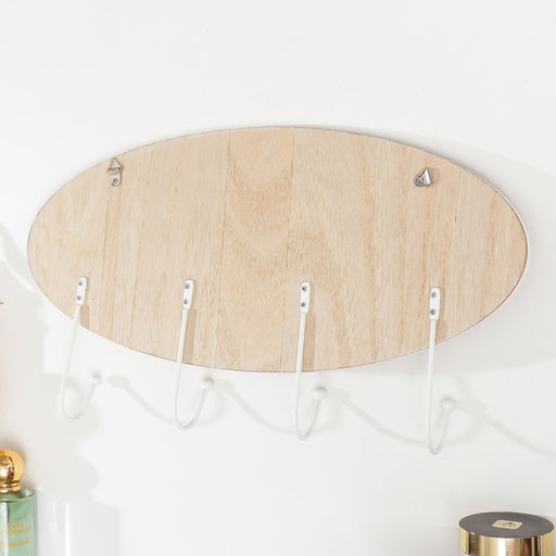 Крючки декоративные дерево "Веточка роз с бабочками" 5,5х39,5х22 см