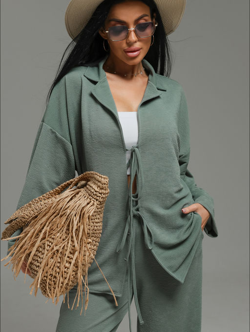 Диана костюм женский (оливковый)