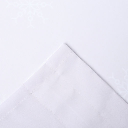 Комплект штор для кухни с подхватами «Этель. Новогоднее чудо», 2 шт., белые, 145×180±5 см