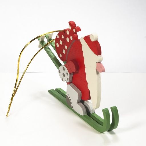 Новогодние елочные игрушки - Дед Мороз 3020 - Idh фото 5