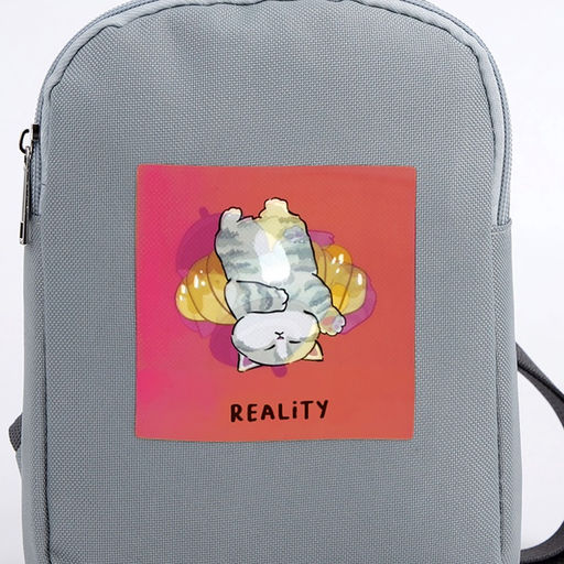 Сумка с голографической нашивкой Reality