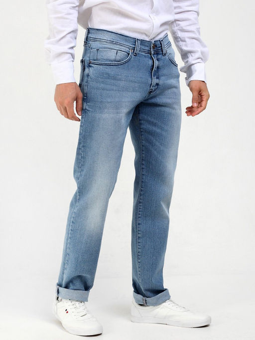 Мужские джинсы _ 09640 - F5 фото 3