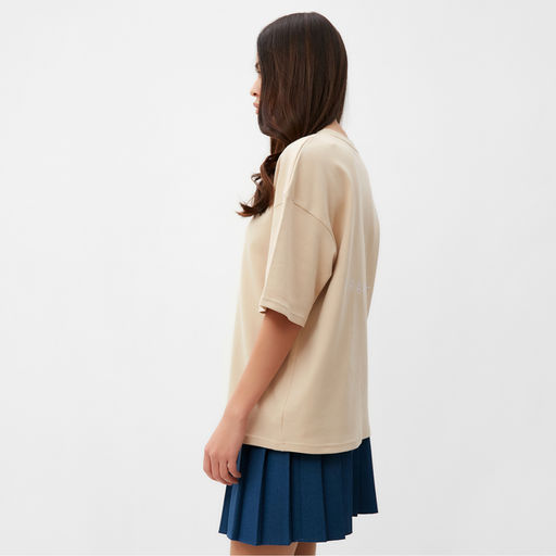 Футболка женская MIST Dramatic, размер L-XL, бежевая