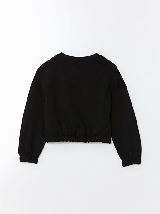 Bisiklet Yaka K?z ?ocuk Sweatshirt - Waikiki фото 3