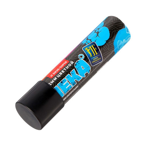 Цветной дым голубой, высокая интенсивность, 30 сек, с чекой - Simaland фото 2