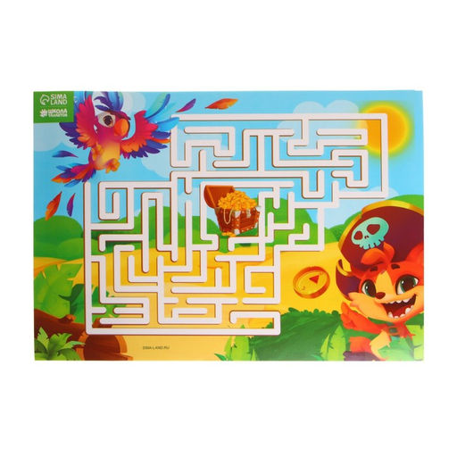 Коврик для лепки с нескользящим покрытием Бродилка 29.7х21 см - Школа талантов фото 2