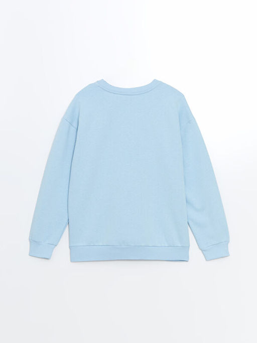 Bisiklet Yaka K?z ?ocuk Sweatshirt - Waikiki фото 2