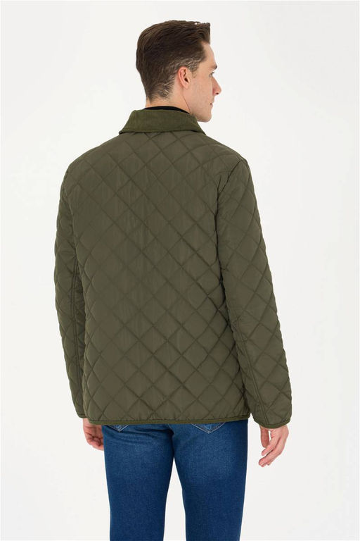 U. S. Polo Assn Мужское пальто цвета хаки - U.s. polo assn фото 12