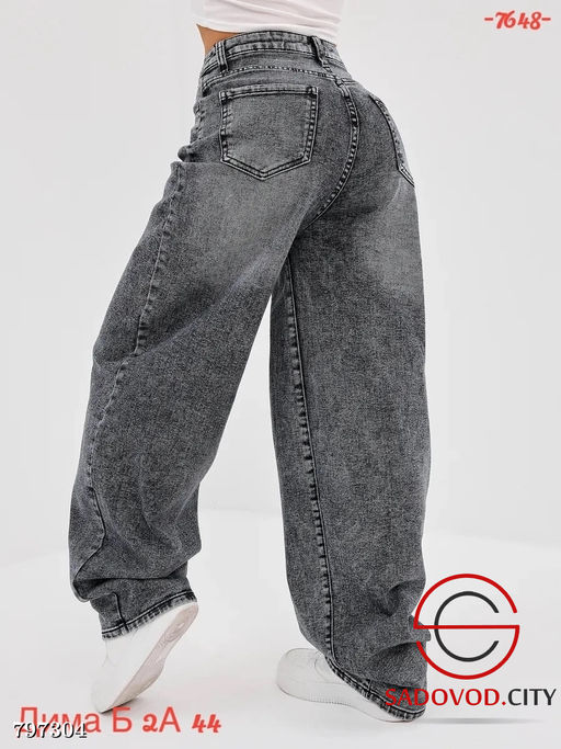 штаны джинсы баги (женские) - Bruno фото 3