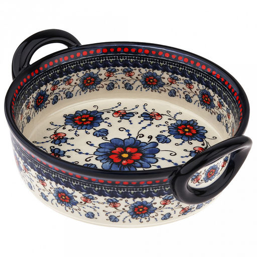 Марракеш Салатник фарфоровый 1л, 21,7х18,6х5,9см, с ручками, двухсторонняя деколь, отводка, в индивидуальной коробке (Китай) - Домашняя мода фото 4
