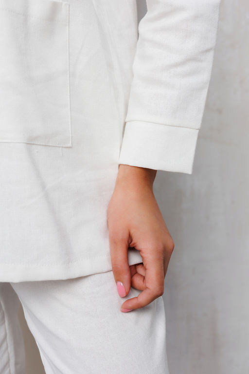 323-1 Жакет льняной женский