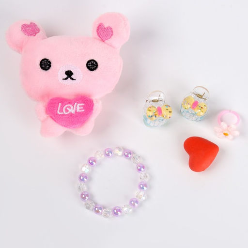 Цена за 3 шт. Мягкая игрушка-адвент «Мишка»