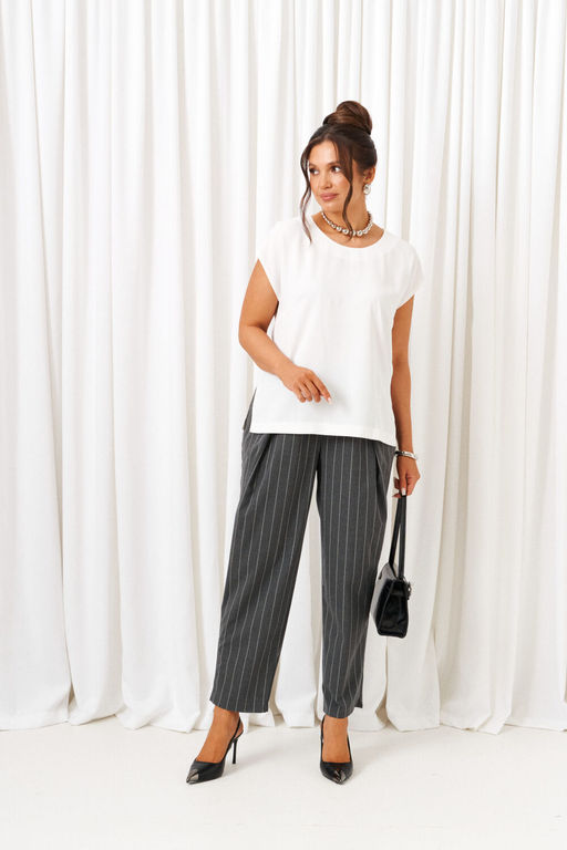 Костюм Beautiful Free 6418 полоска серая