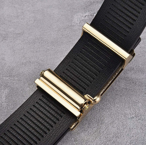 Ремень BL-L-1201-Black-125 - Ferro фото 3