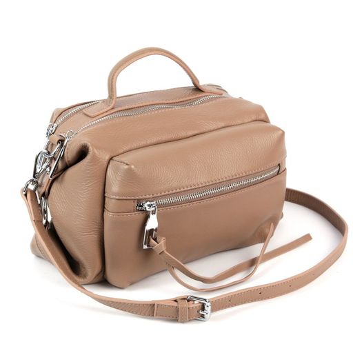 Женская кожаная сумка 85777 Пинк