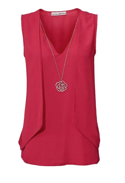 Топ, красный - Ashley brooke фото 2