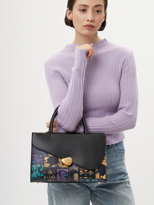 Сумка ELEGANZZA Z171-0701 black/multicolor