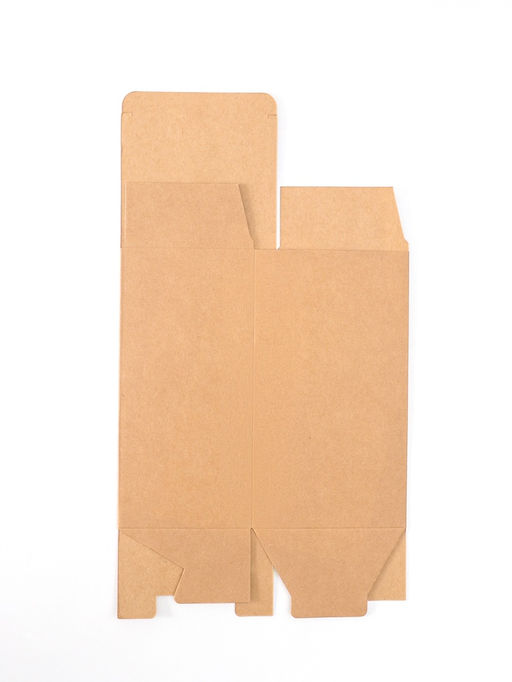 Цена за 4 шт. Коробка складная крафт, упаковка, 10.8×9.3×19.3 см