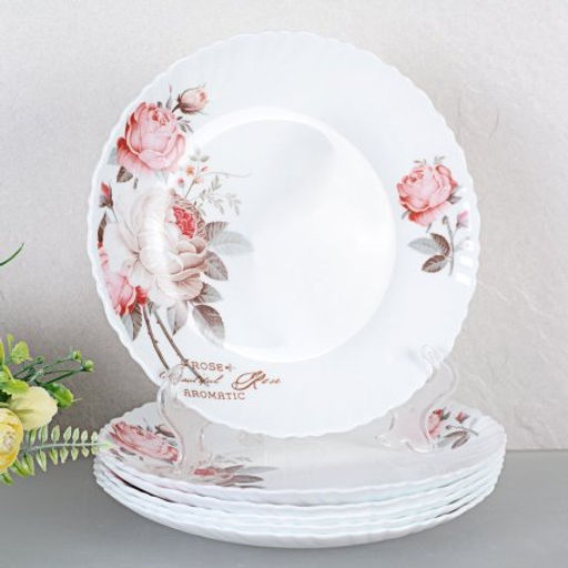 Набор тарелок 6 штук 190 мм / LHP-75XN (6916) серия Чайная роза - ГалеонТрейд фото 2