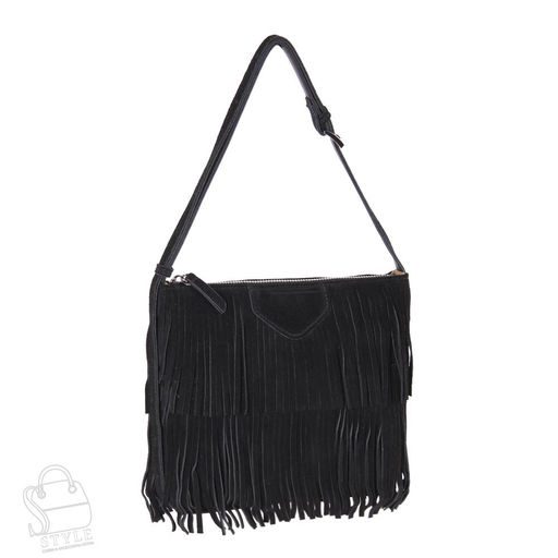 Сумка женская кожаная 7567VGAA black Vitelli Grassi  в Новосибирске