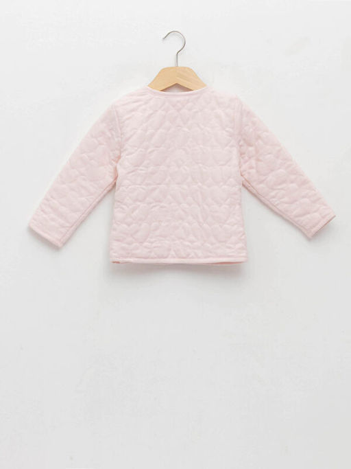 Bisiklet Yaka Uzun Kollu K?z Bebek ?ift Tarafl? Ceket - Waikiki фото 2