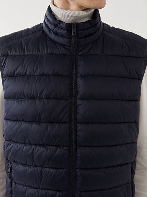 Standart Kal?p Dik Yaka Erkek ?i?me Yelek