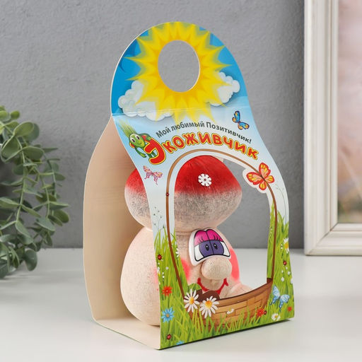 Набор для выращивания «ЭкоЖивчик. Мухомор», фигурка растущая в подарочной упаковке