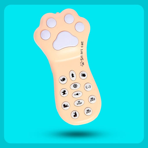 Робот кот Пультовод ZHORYA, на пульте управления, интерактивный: сенсорный, звук, свет, на батарейках, на русском языке, розовый - Simaland фото 9