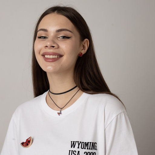 Чокер Двойной с нитью, бабочка, цветной в серебре, L=36см - Queen fair фото 4