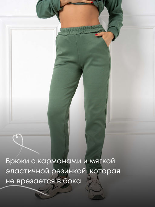 Костюм Шарлот (мех)_396/оливковый - Ihomelux фото 9