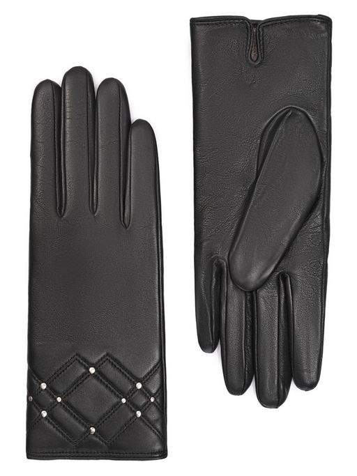 Перчатки женские 100% ш IS974 black - Eleganzza фото 4