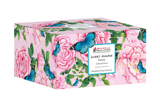 Чашка с блюдцем Розы, 0,4 л - Maxwell & Williams фото 11