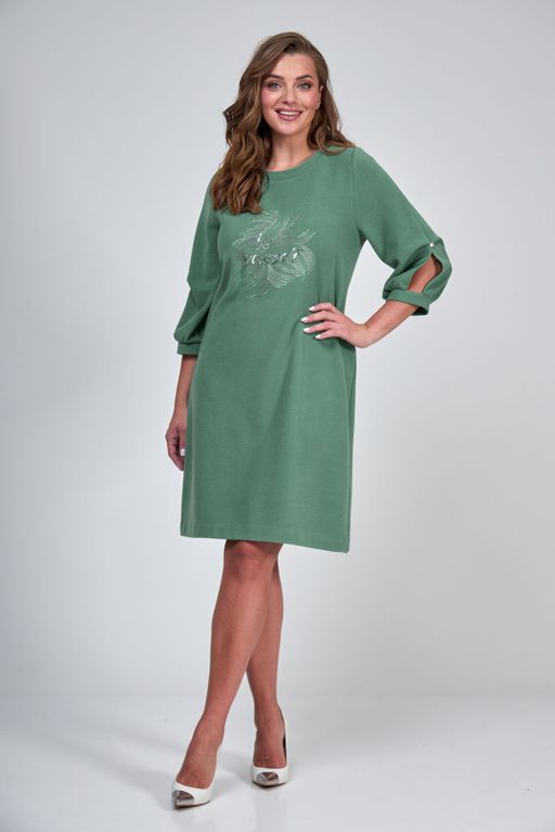 Платье ТАиЕР 1119 малахит