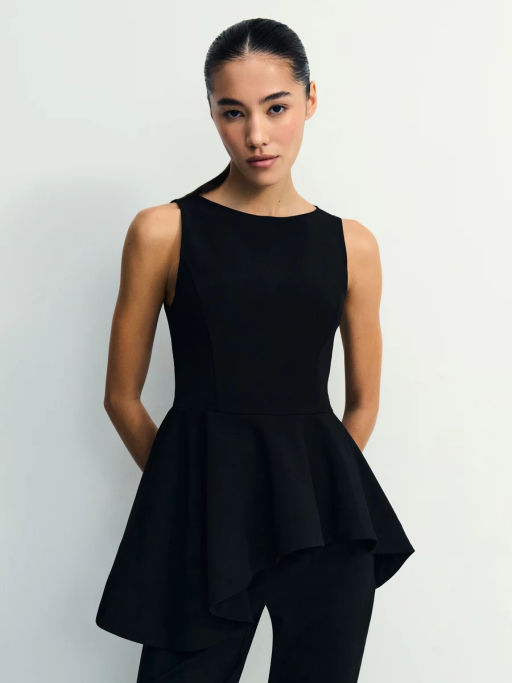 Топ с асимметричной баской / Zarina