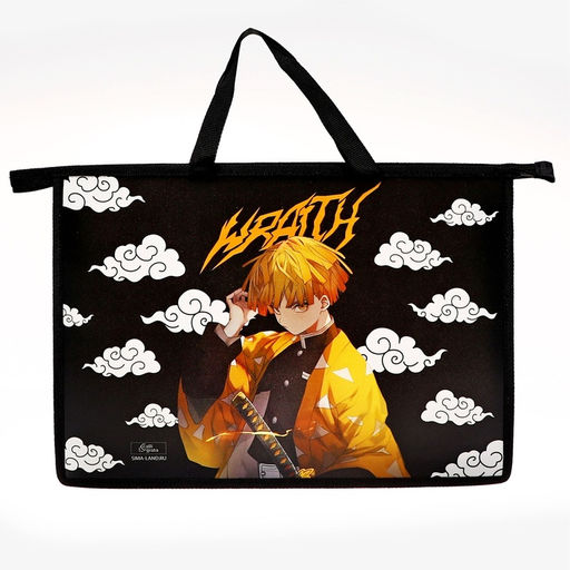 Папка для труда, А4, пластиковая, 33.5×23.5×5.5 см «Аниме»