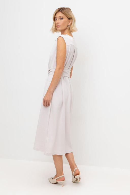 ЕВТ 5073/серо-сиреневый платье жен