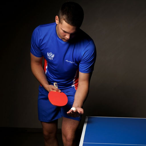 Ракетка для настольного тенниса BOSHIKA Beginner 1*, для любителей, накладка 1.5 мм, прямая ручка  фото 5