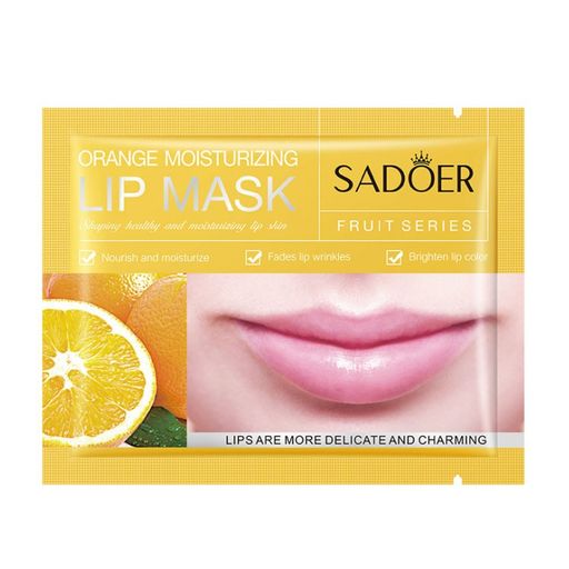 SADOER Увлажняющая и питательная маска для губ Orange Moisturizing Lip Mask
