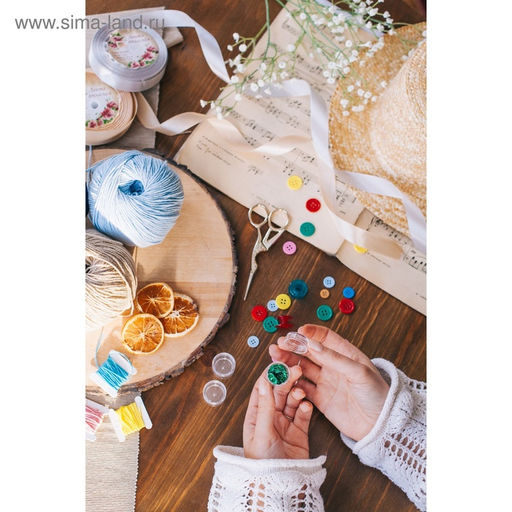 Цена за 2 шт. Набор баночек для мелочей, d=2.5×3 см, 6 мл, 3 шт., прозрачный