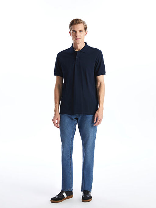 Polo Yaka K?sa Kollu Pike Erkek Ti??rt