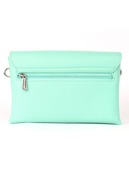 Сумка женская искусственная кожа DJ-CM 6919-AQUA GREEN, 2отд, плечевой ремень, зеленый SALE 259777 - Adelia фото 7