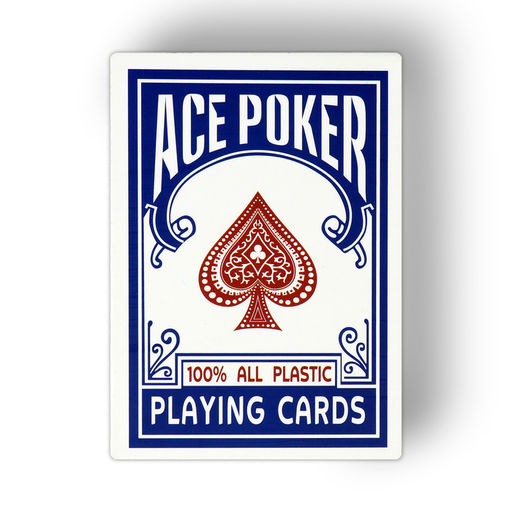 Карты игральные пластиковые Ace Poker, 30 мкм, 8.8 х 6.3 см, синяя рубашка - Simaland фото 3