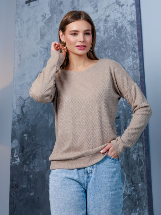 06-852 Джемпер - Вишня фото 2